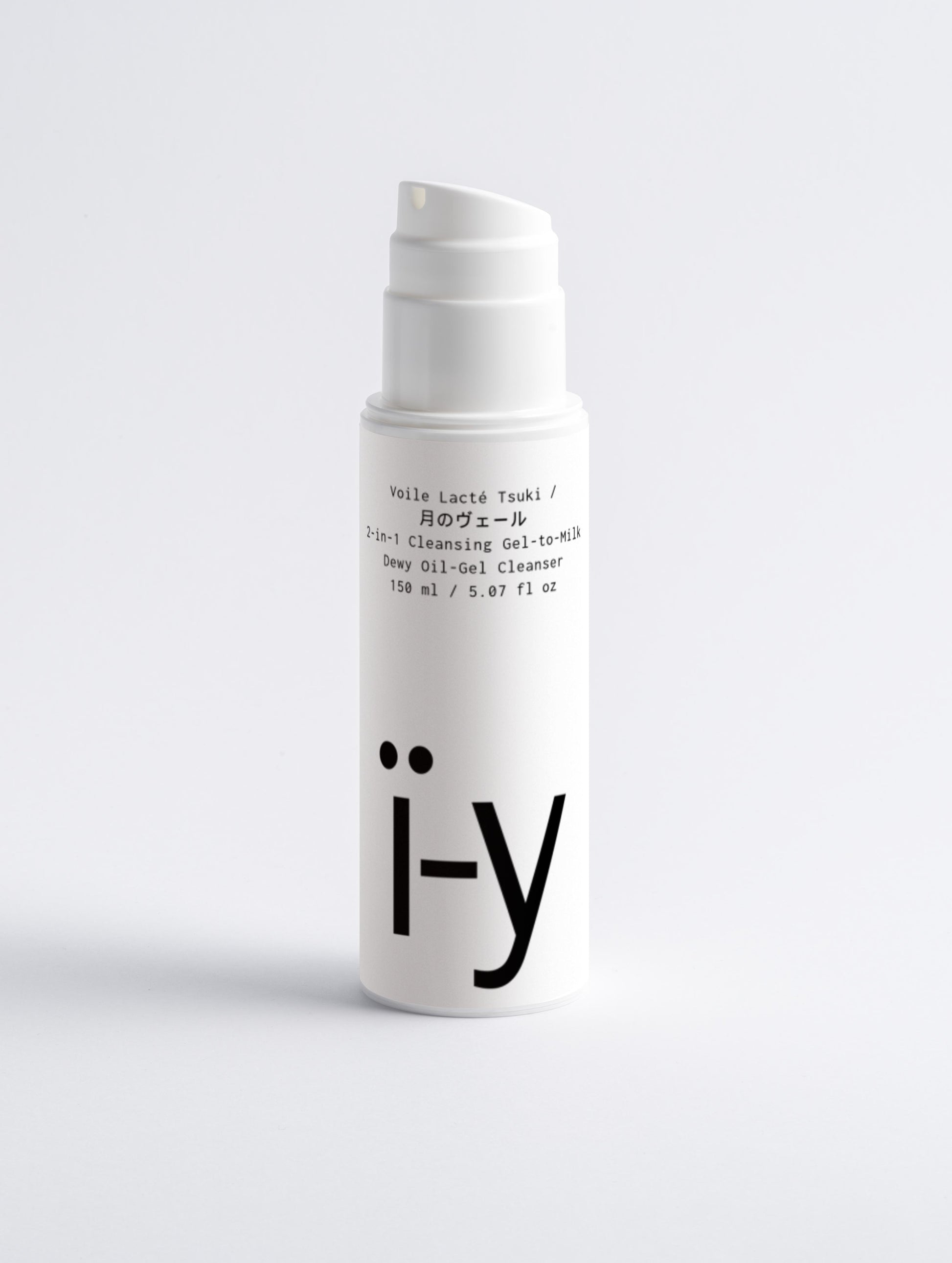 MÏ-YABÉ,  Voile Lacté Tsuki / 月のヴェール (2-in-1 Cleansing Gel-to-Milk Dewy Oil-Gel Cleanser)